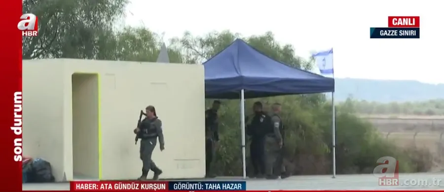 İsrail askerlerinden A Haber'e müdahale! Gazze'ye ölüm yağdırmaya gidiyorlar 2
