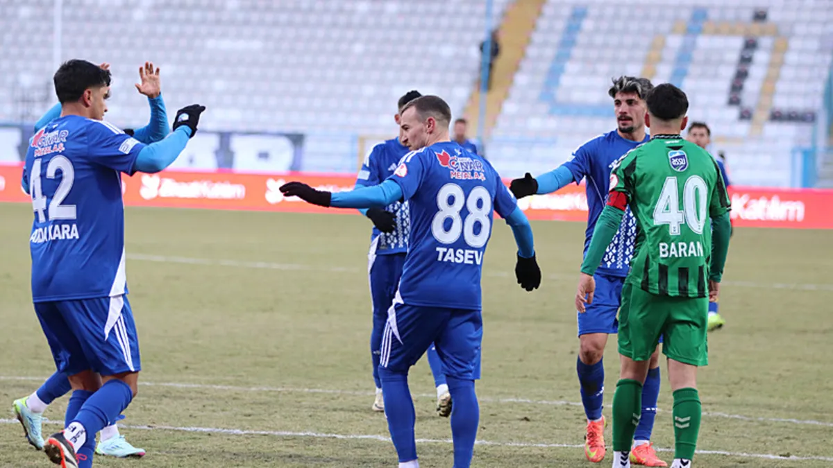 Erzurumspor kupada sürprize izin vermedi