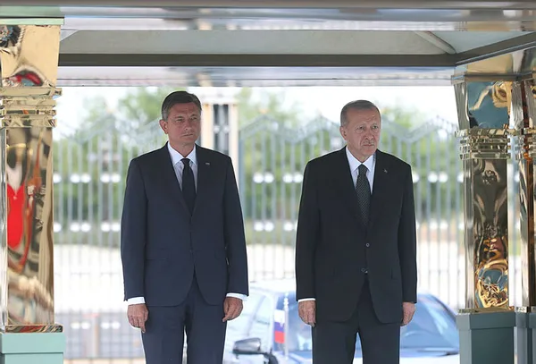 Başkan Recep Tayyip Erdoğan’dan Slovenya Cumhurbaşkanı Pahor ile ortak basın toplantısı