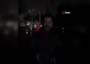 Lodos ile Kocaeli karanlığa gömüldü