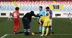 Bölgesel Amatör Lig maçında ender görülen olay