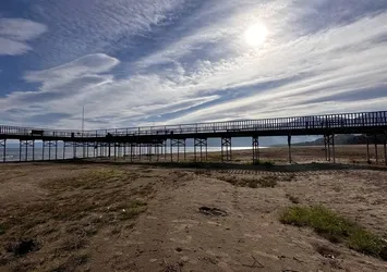 İznik Gölü’nde korkutan görüntü! "Yirmi yıldır böyle bir kuraklık görmedim"