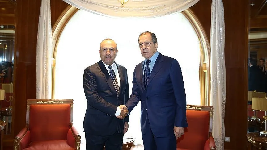 Çavuşoğlu ve Lavrov, Soçi'de görüştü - 1