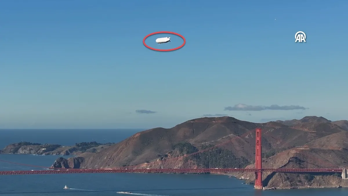 Dünyanın en büyük hava aracı Pathfinder 1 San Francisco’da görüntülendi