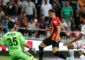 Kayserispor'un ilk golü Miguel Cardoso'dan