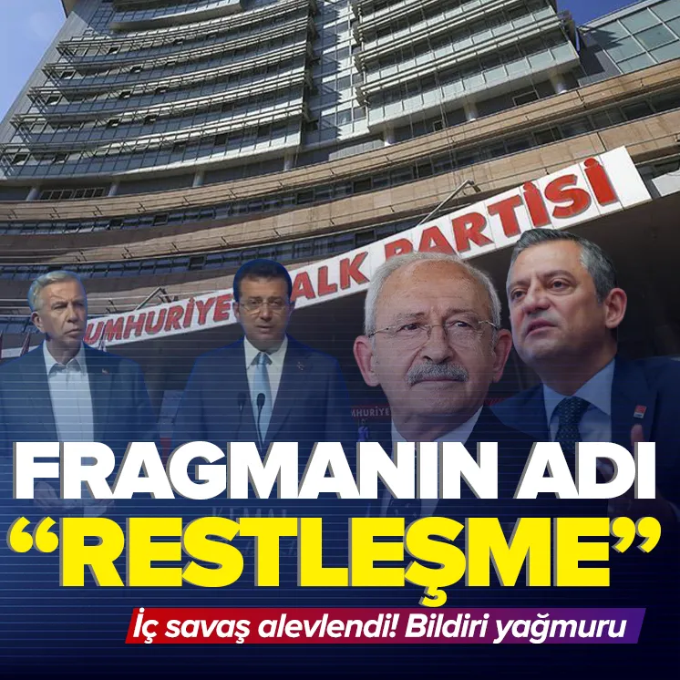 CHPde iç savaş alevlendi