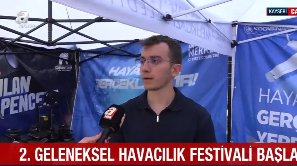 Gökyüzü tutkunları festivalde buluştu
