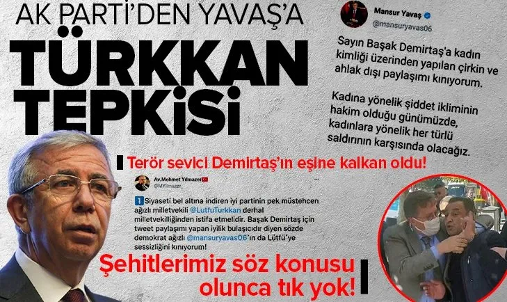 AK Parti’den CHP’li Yavaş’a Lütfü Türkkan tepkisi