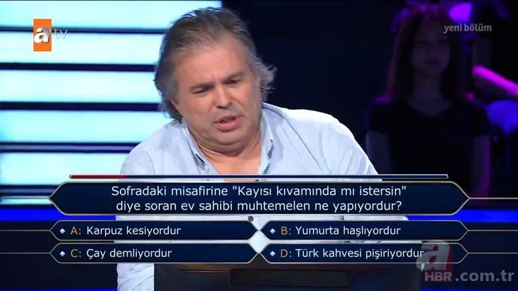 Milyoner'e damga vuran yarışmacı: Bu soruda elenmek marifet ister! ''Onur öğrencisi olarak mezun oldum'' dedi ama...