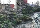 O ilde heyelan! Ağaçlar bile sürüklendi