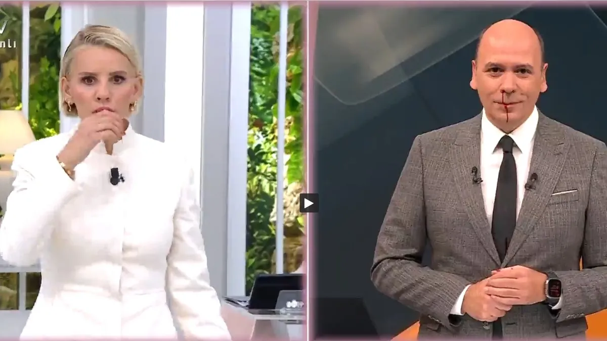 Esra Erol canlı yayınında panik anlar! Cem Öğretir'in burnu kanadı | Cem Öğretir'e ne oldu? Cem Öğretir'in neden burnu kanadı?