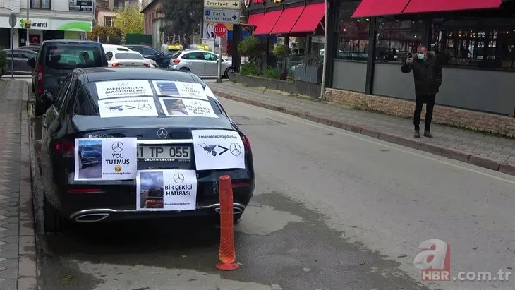 Milyonluk otomobil sürekli yolda kalınca sahibinden ilginç protesto! Gören fotoğraf çekinmeden geçemiyor