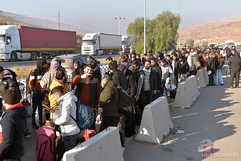 Hasret bitti: Türkiye'nin misafirleri "Özgür Suriye" yolunda! 3