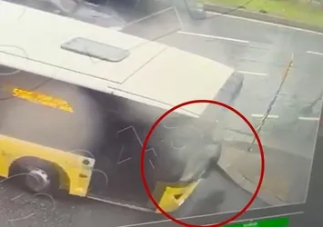 İETT otobüsü altında can vermişti! Dehşet anları kamerada | Şoför tutuklandı
