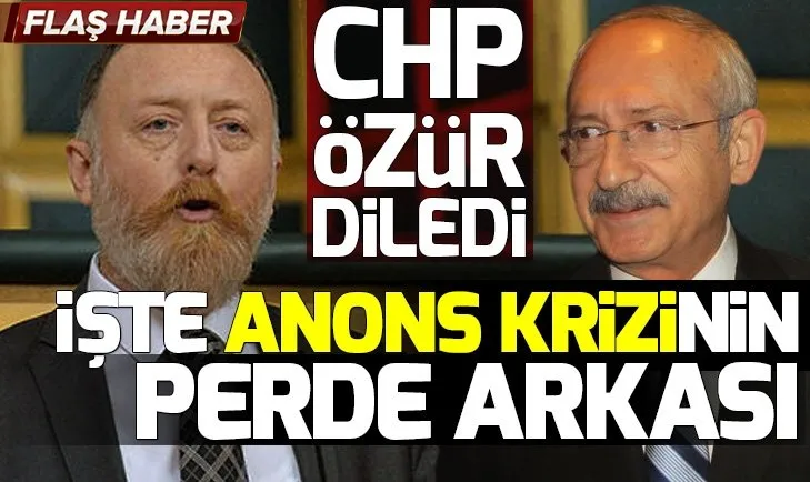 CHP-HDP ittifakında anons krizi