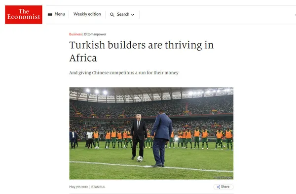 Afrika’da yükselen değer Türkiye! İngilizler yazdı: Osmanlı gücü