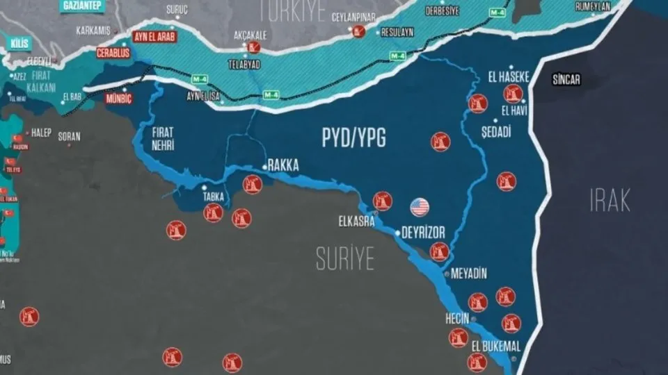 Iste Teror Orgutu Ypg Nin Suriye Deki Petrol Kuyulari Ahaber Son Dakika Video Izle