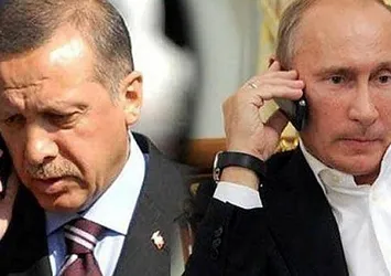 Erdoğan, Putin ile Halep'i görüştü