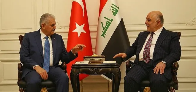 Başbakan Yıldırım, Haydar el-İbadi ile görüştü