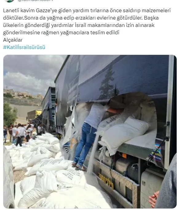 yahudiler-gazzeye-giden-yardim-tirlarini-yagmadi-tepkiler-cig-gibi-lanetli-kavim-1715629152282.jpeg Yahudiler Gazze'ye giden yardım tırlarını böyle yağmaladı! Tepkiler çığ gibi: Lanetli kavim - 8