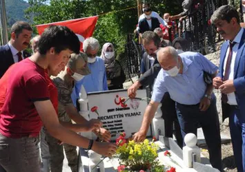 Şehit Necmettin öğretmen, anıldı