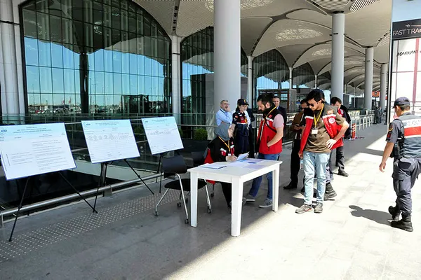 İstanbul Havalimanı'nda deprem tatbikatı - 1