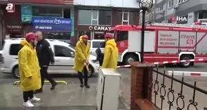 Samsun’da patlama ve duman paniği