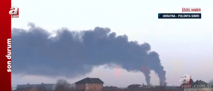 DÜNYANIN GÖZÜNÜ ÇEVİRDİĞİ NOKTA! A Haber Polonya - Ukrayna sınırında 8