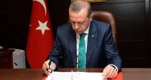 Cumhurbaşkanı Erdoğan’dan kanun onayı