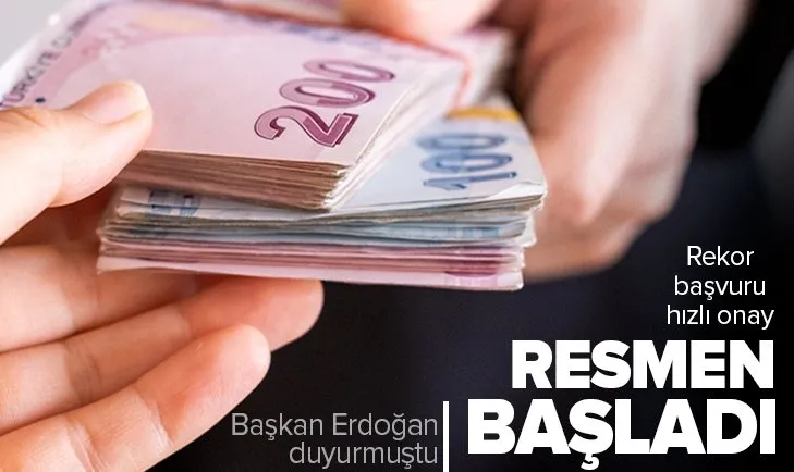 Son dakika: Pandemi desteğinde başvurular başladı