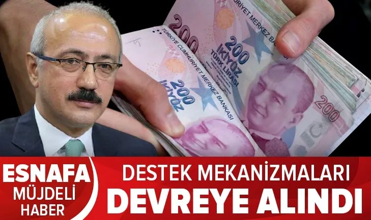 Son dakika: Hazine ve Maliye Bakanı Lütfi Elvan'dan esnaflar için önemli mesaj