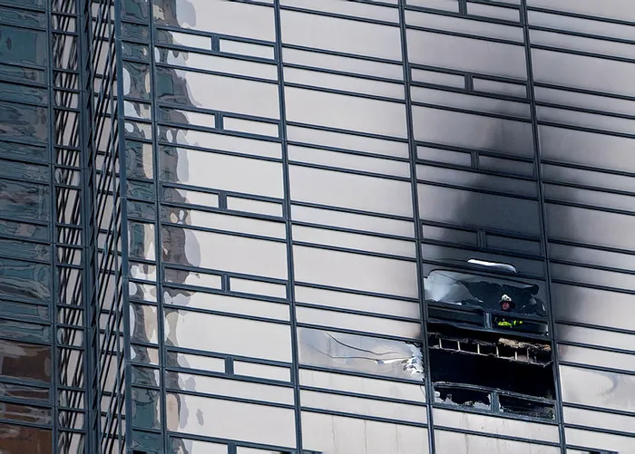 New York'ta Trump Tower'da yangın - 1