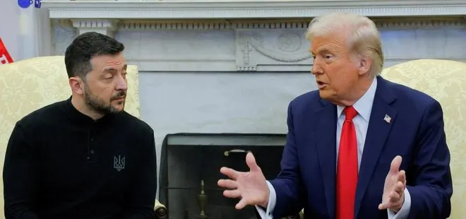 Beyaz Saray’da kavga! Trump’tan Zelenskiy’e tehdit: Ya imzalarsın ya da gideriz