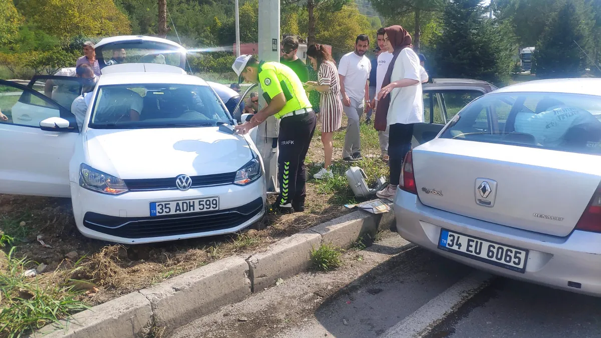 Samsun'da trafik kazası: 7 kişi yaralandı