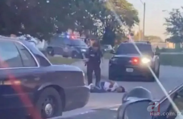 ABD’de yine polis şiddeti! Hamile kadına acımasızca ateş ettiler