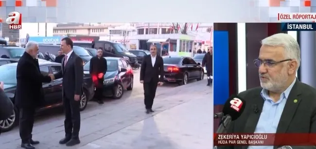 HÜDA-PAR Genel Başkanı Zekeriya Yapıcıoğlu A Haber’e konuştu! HÜDA-PAR Cumhur İttifakı’na katılacak mı?