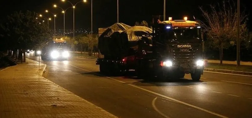 TSK'dan Suriye sınırına askeri sevkiyat