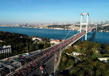 Vodafone İstanbul Maratonu'nda rekor!