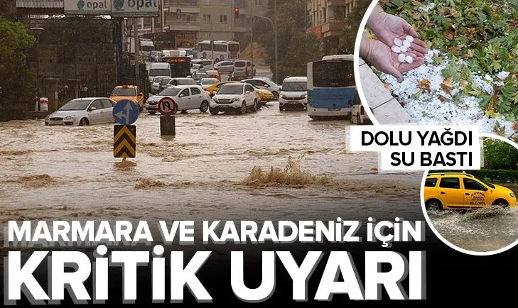 Meteoroloji’den fırtına ve sağanak uyarısı!