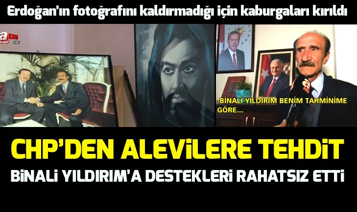 Aleviler’in Binali Yıldırım’a desteği CHP’yi rahatsız etti!