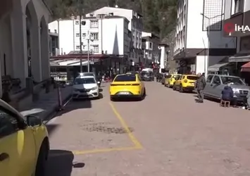 Togg taksi Karadeniz yollarında