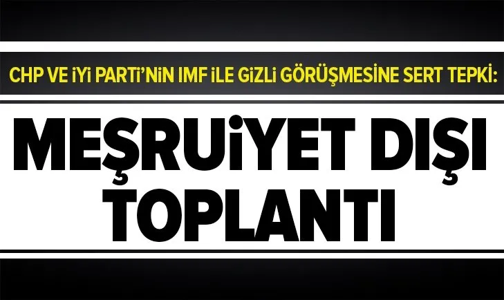 Son dakika: IMF İcra Direktörü Kaya’dan skandal görüşme hakkında sert açıklama!