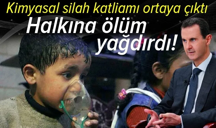 Son dakika | Esed rejimi halkına ölüm yağdırdı! Kimyasal silah katliamı ortaya çıktı