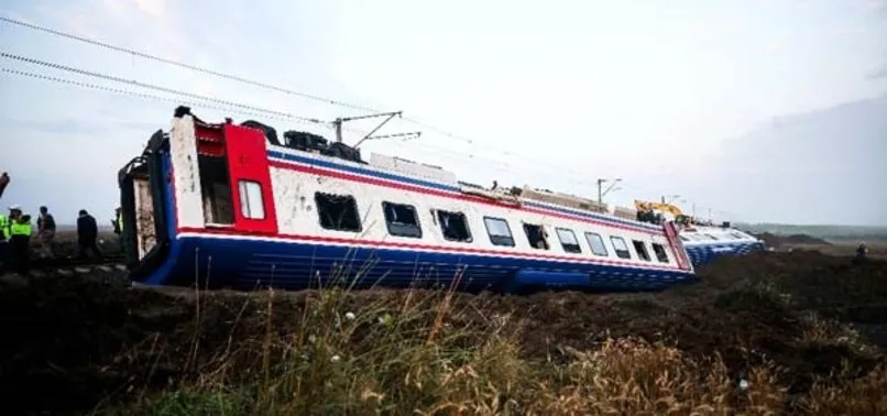 Tekirdağ'da yolcu treni faciası