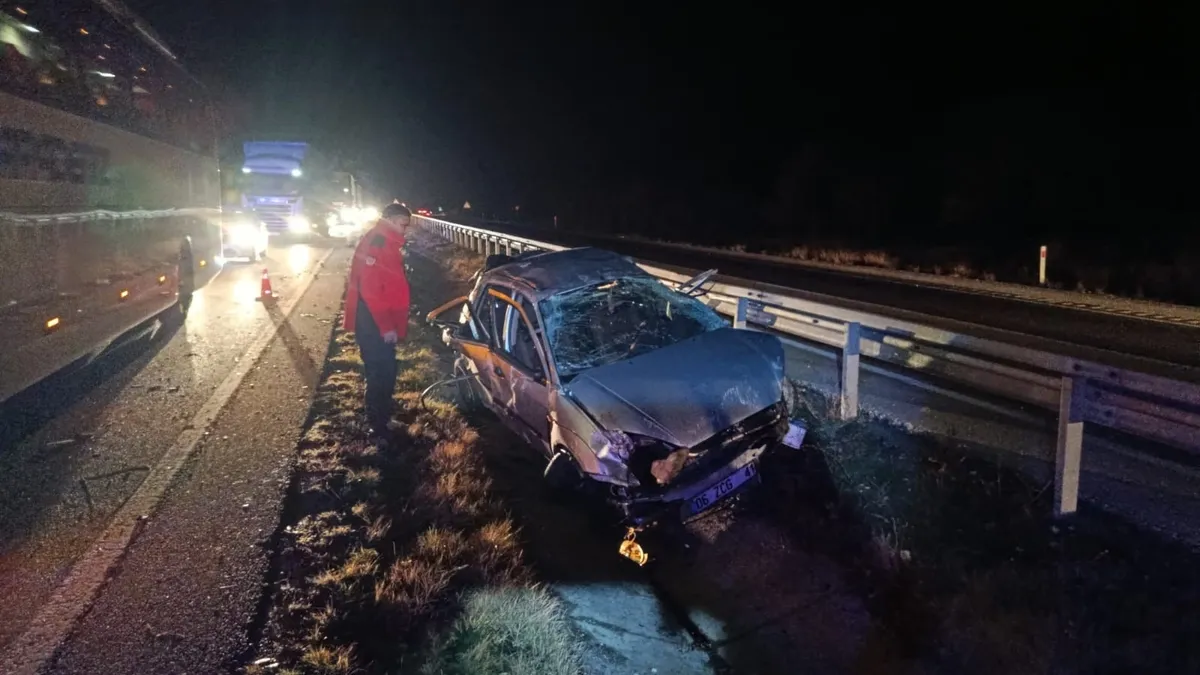 Otostopla bindiği araçta can verdi! 1 ölü 2 yaralı