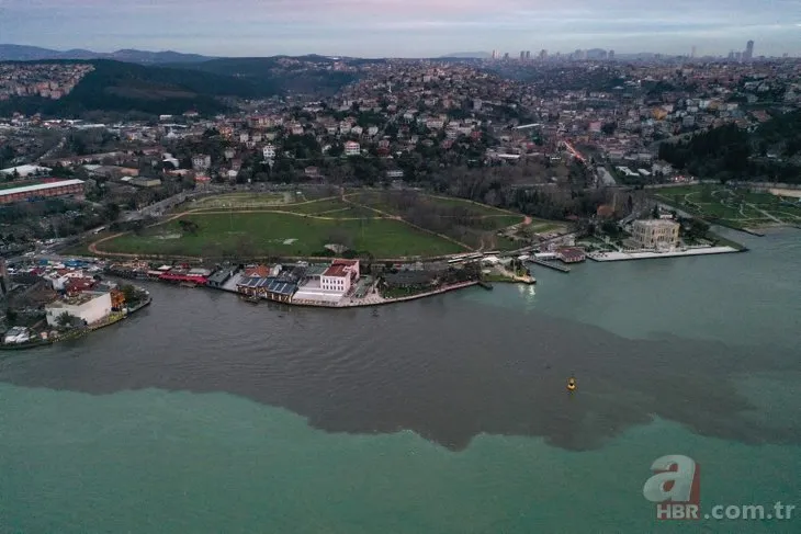 Yağmur sonrası İstanbul Boğazı ve Haliç çamura bulandı! Dere ve lağım suları denize karıştı