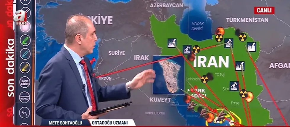 trumpin-dogum-gununde-imzalar-atilir-mi-a-haberde-carpici-analiz-trump-icin-artik-kirmizi-cizgi-yok-1781383096465.jpg Başkan Trump’ın nükleer tesislere yönelik sert çıkışını değerlendiren Mete Sohtaoğlu, operasyonun teknik boyutlarına dair kritik bir ayrımın altını çizdi (Foto: ahaber.com.tr - ekran görüntüsü)