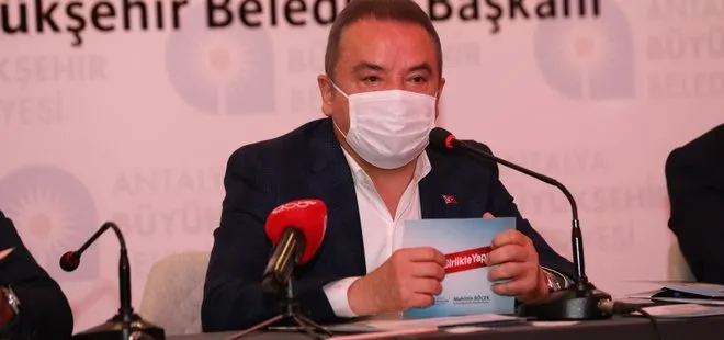 Antalya Belediye Başkanı Muhittin Böcek’in Kovid-19 testi pozitif çıktı