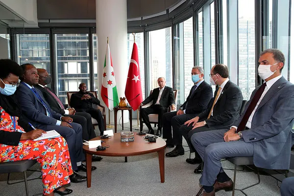 SON DAKİKA: Başkan Erdoğan ABD'de Arnavutluk Başbakanı Edi Rama ile görüştü - 3