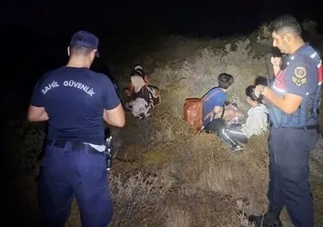 Balıkesir’de 10 düzensiz göçmen yakalandı